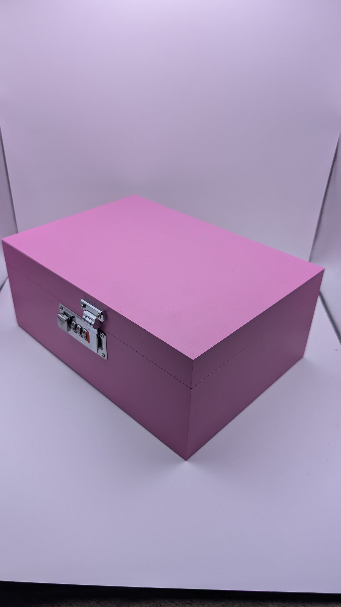Holzbox pink