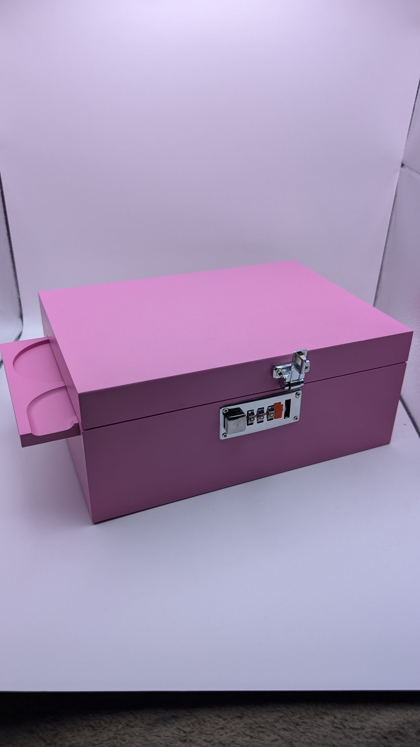 Holzbox pink