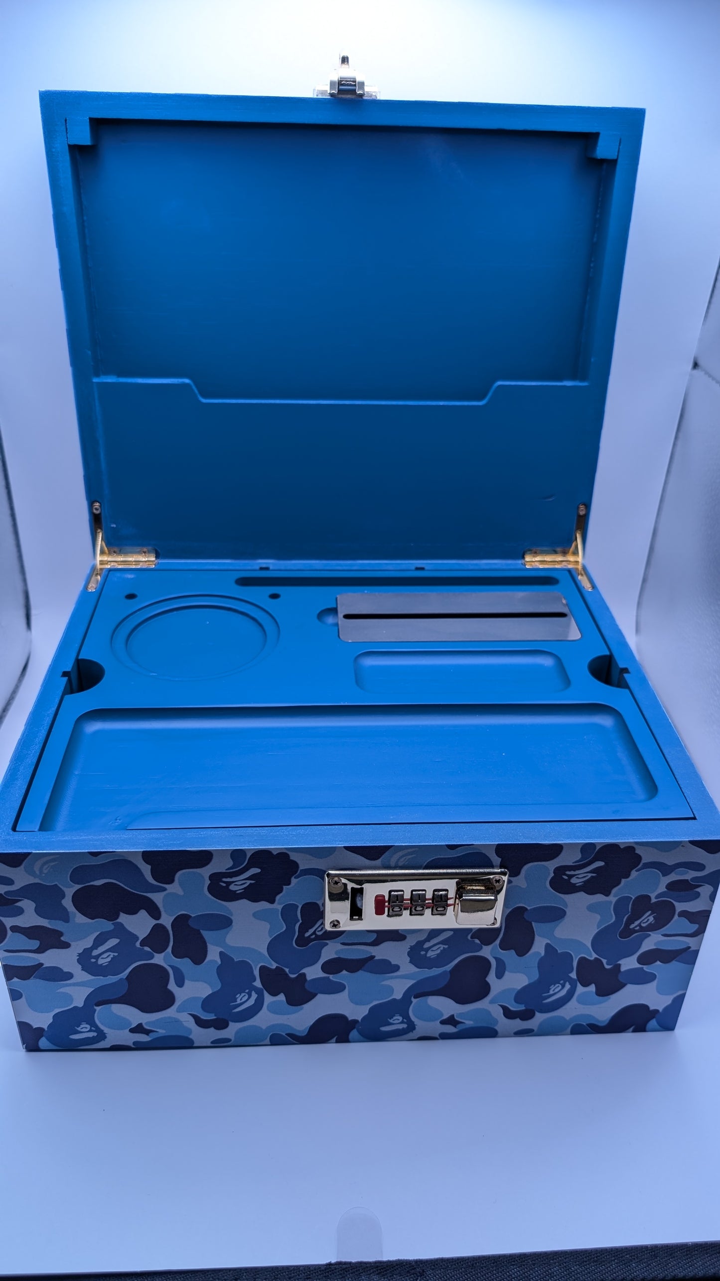 Holzbox Camouflage