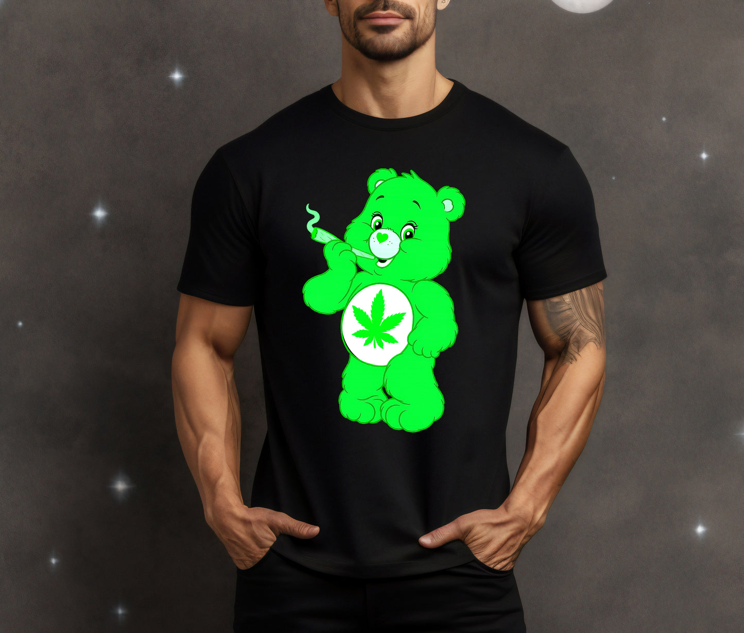 TShirt Ganja-Bär