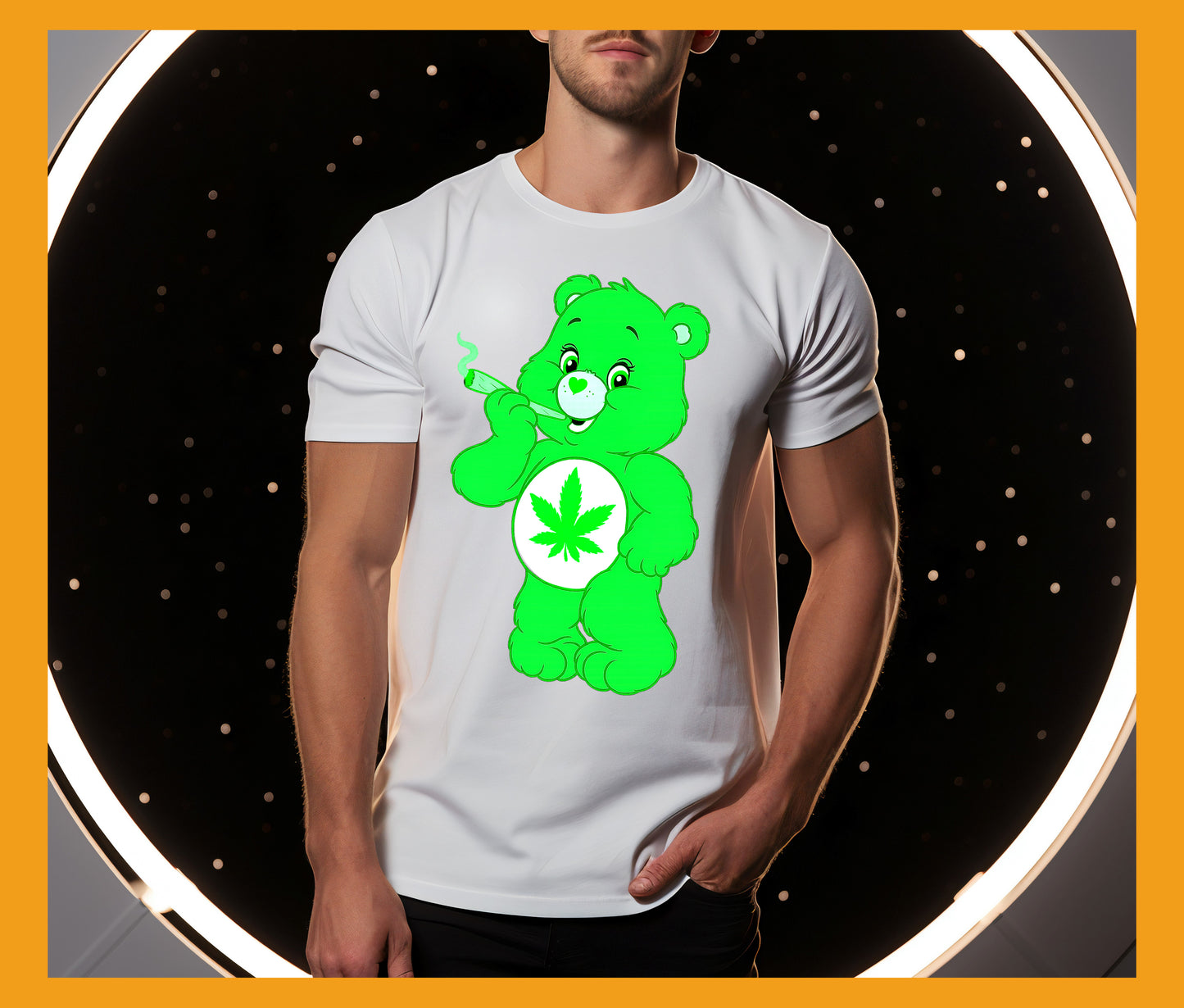 TShirt Ganja-Bär