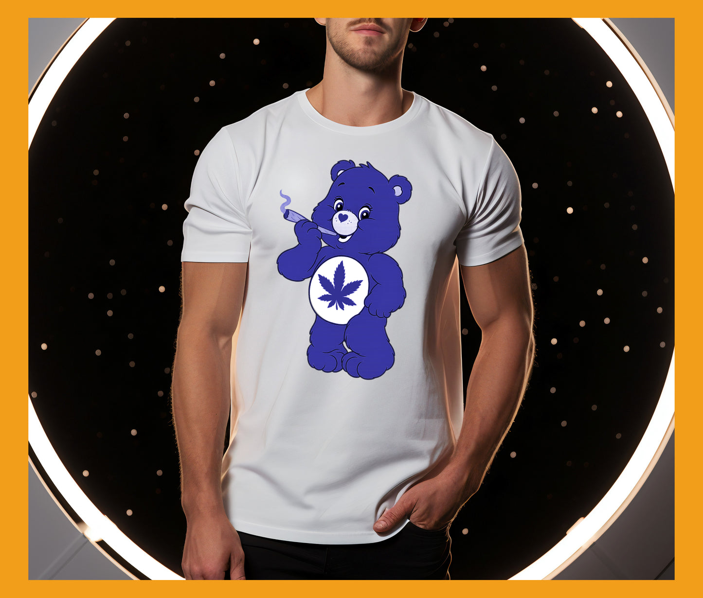 TShirt Ganja-Bär