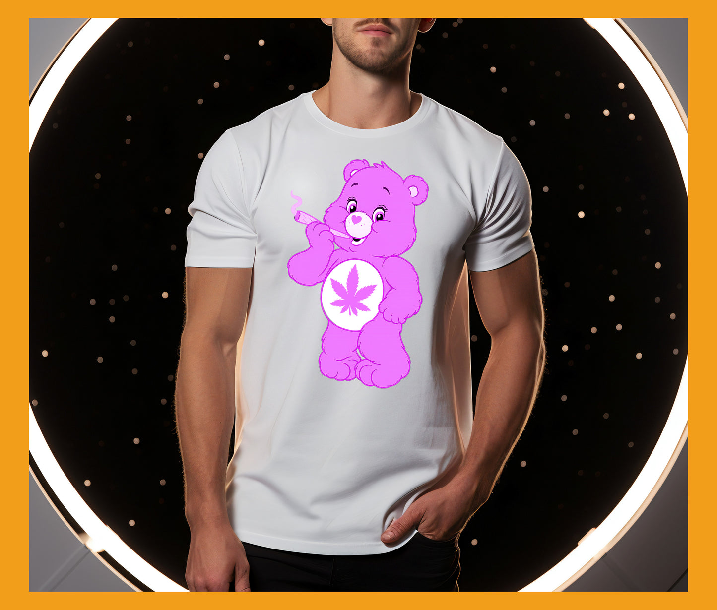 TShirt Ganja-Bär