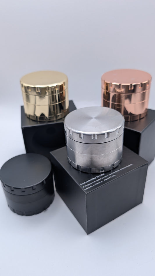 Edelstahl-Grinder aus dem Sortiment