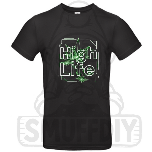 TShirt "High Life" neon