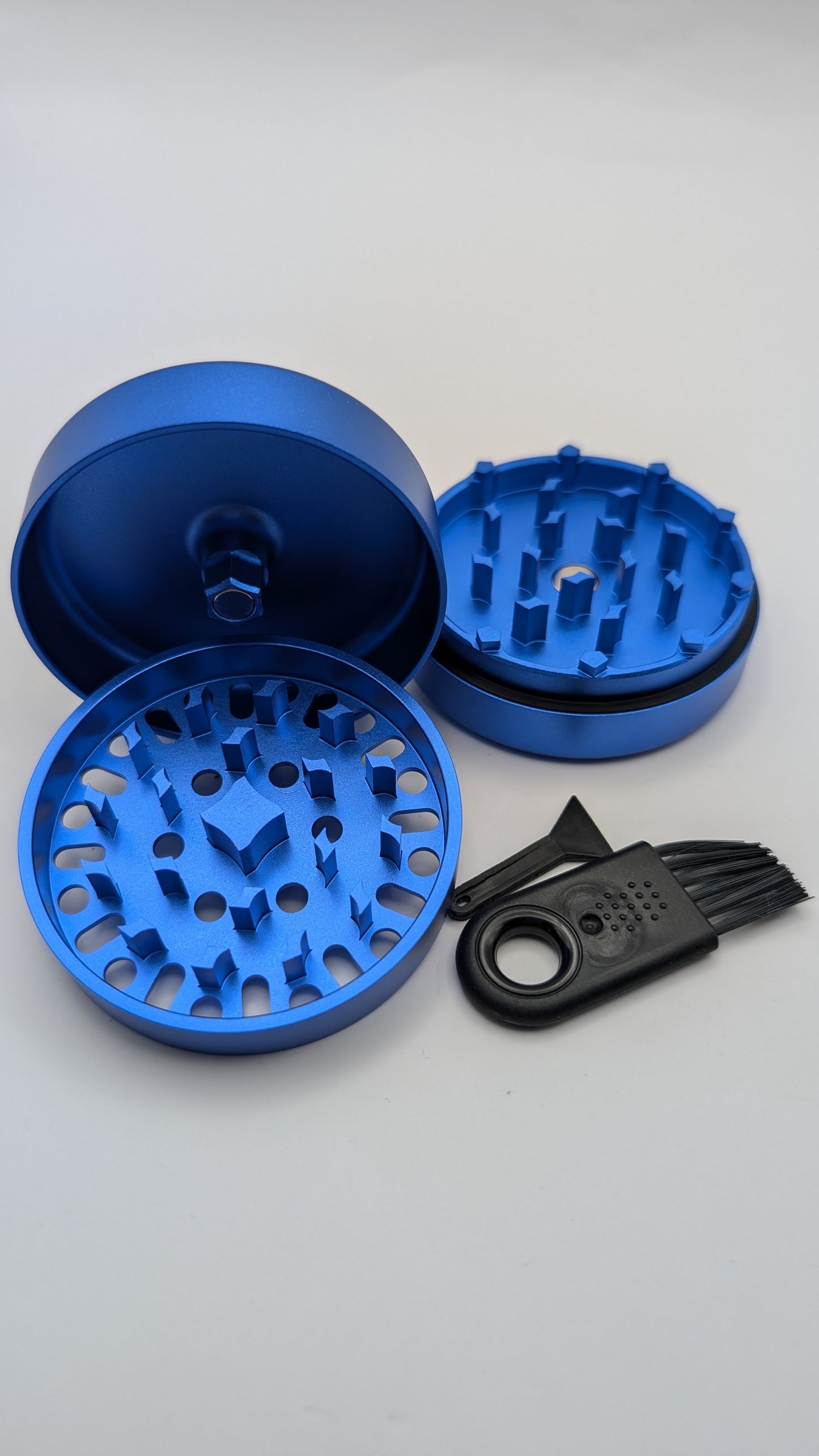 Magnetic Dreiteiliger Grinder Aluminium