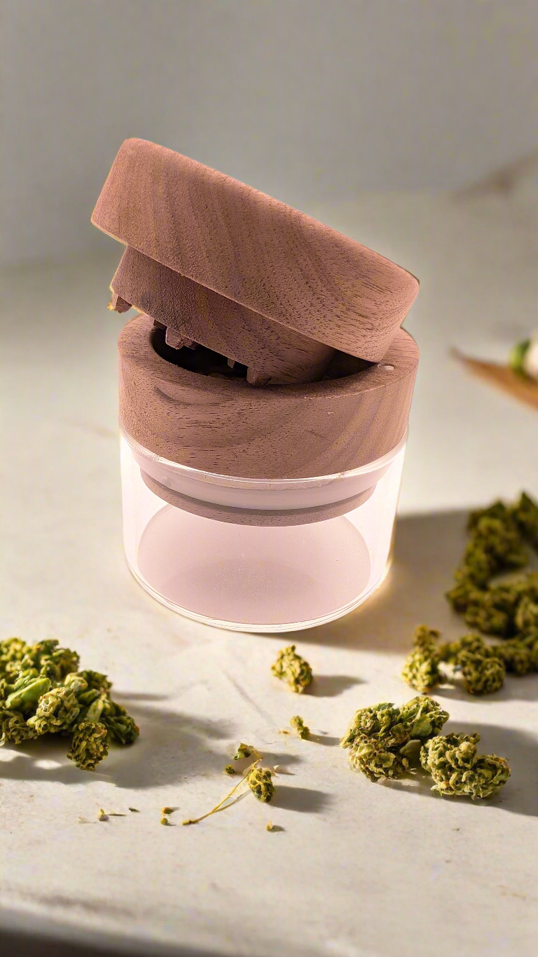Grinder aus Holz