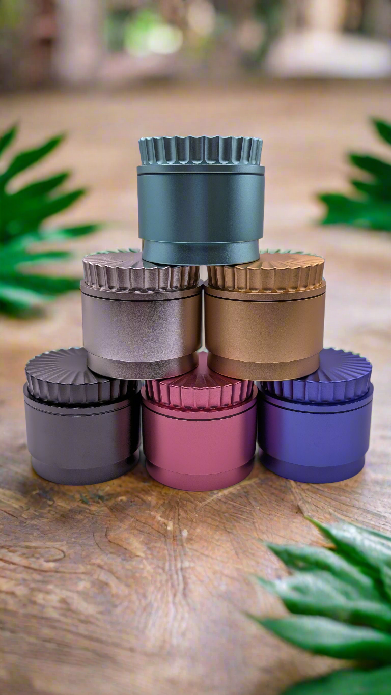 Wellenschliffgrinder Aluminium