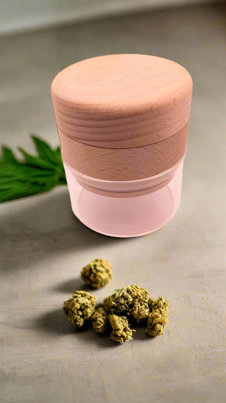 Grinder aus Holz