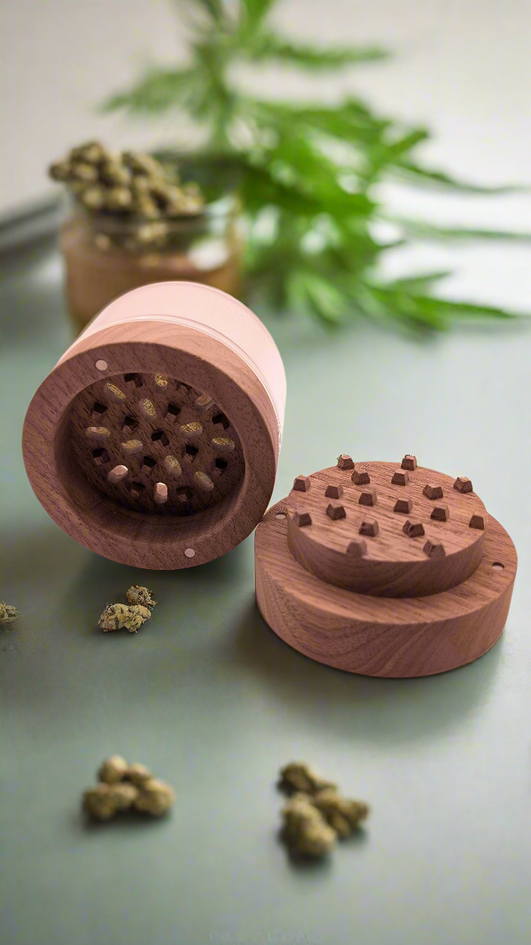 Grinder aus Holz