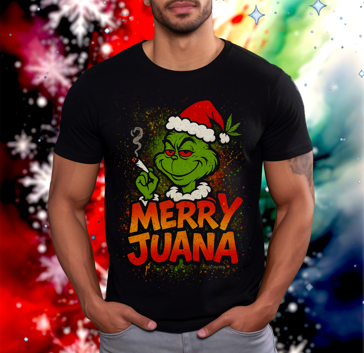 T-Shirt "MerryJuana"