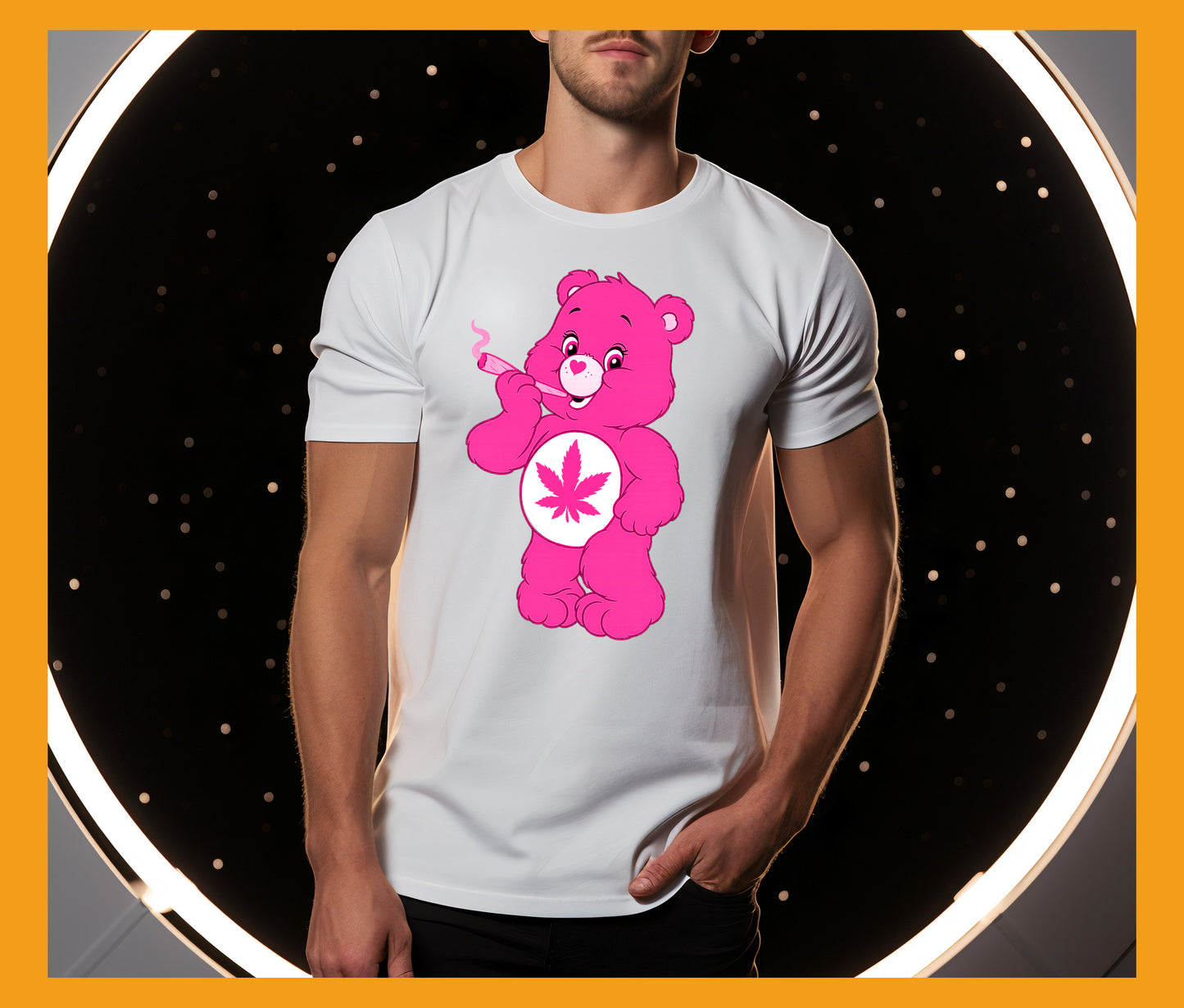TShirt Ganja-Bär
